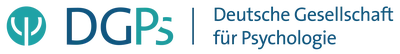 Logo der Deutschen Gesellschaft für Psychologie mit dem Kürzel „DGPs“ und stilisiertem Psi-Symbol in Türkis.