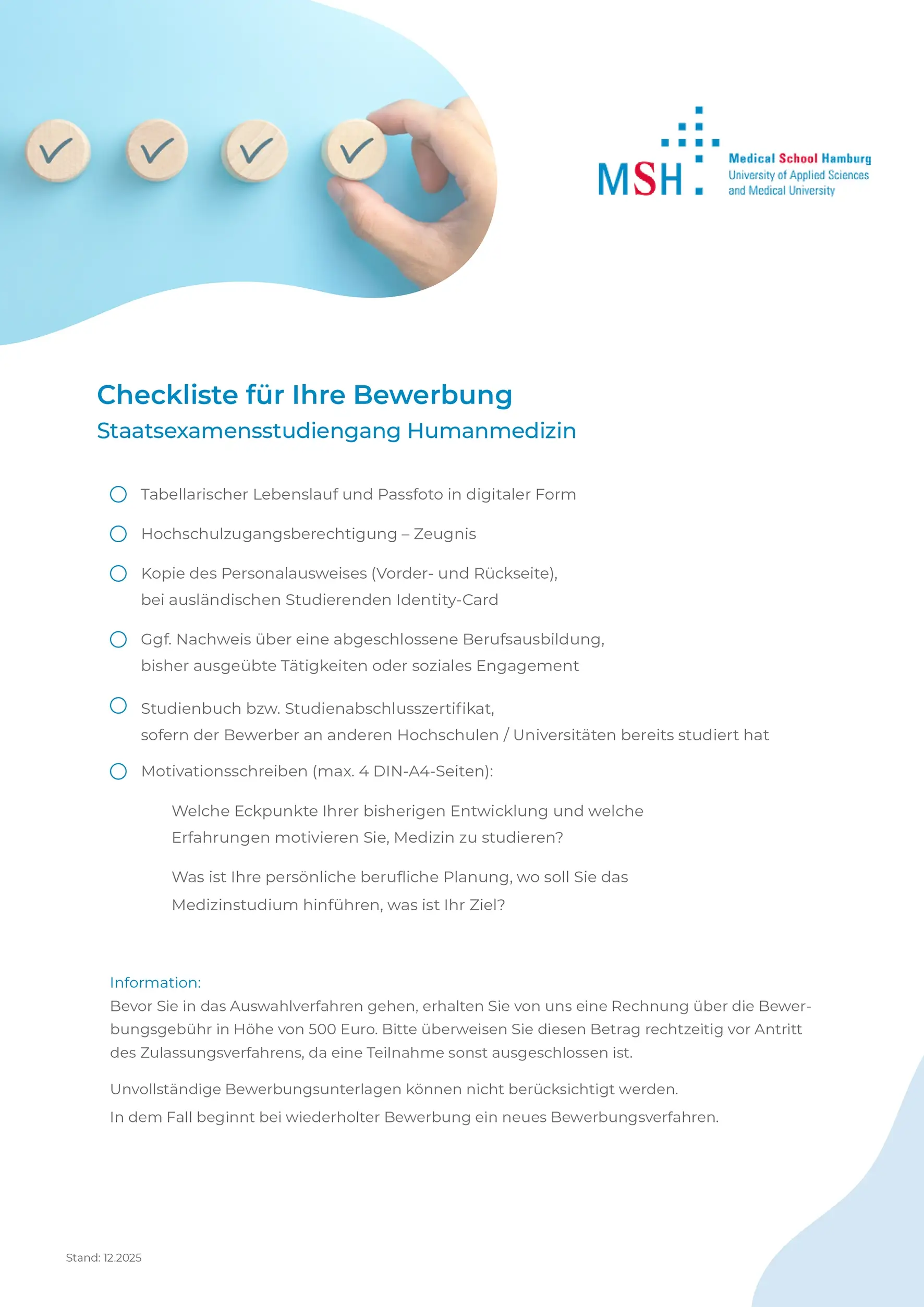 Checkliste herunterladen