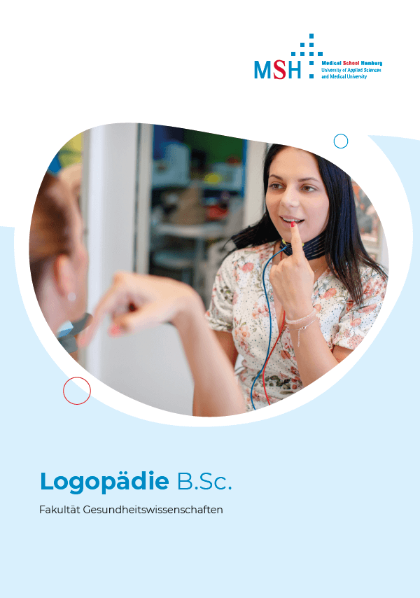 Flyer Bachelor Logopädie MSH