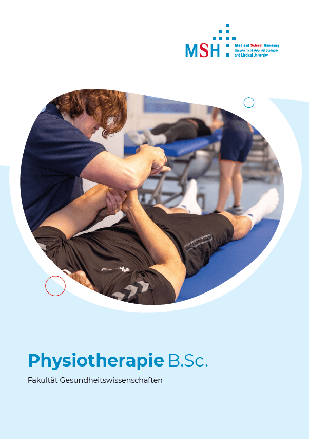 Flyer Bachelor Physiotherapie