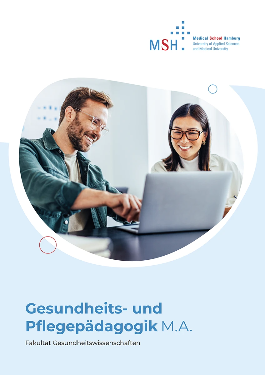 Flyer Master Gesundheits- und Pflegepädagogik