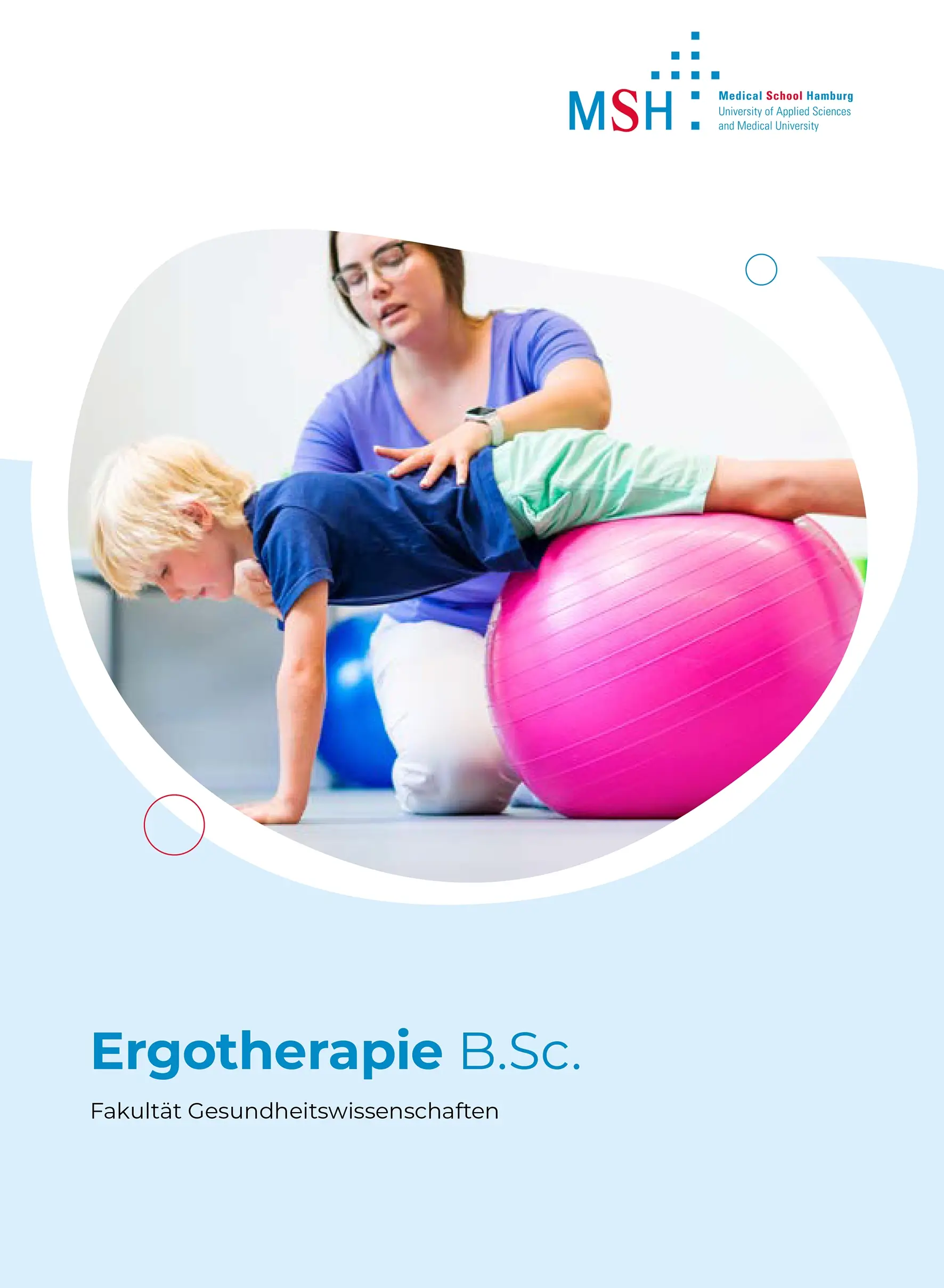 Flyer Bachelor Physiotherapie